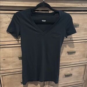 Mossimo Black V-Neck T-Shirt